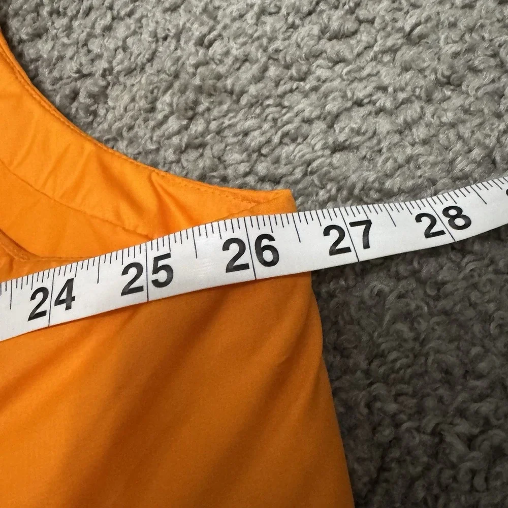 The North Face Men's 550 Orange & Black XL Puffer Vest
